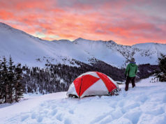 Winter Camping Experience in Colorado Winter Camping
